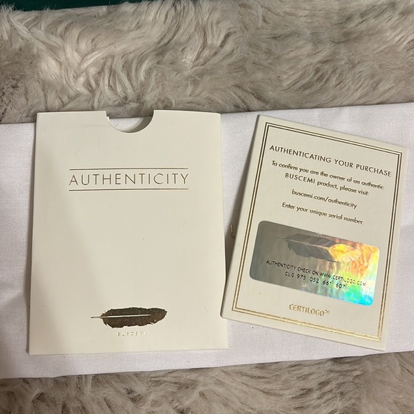 New $495 Buscemi kids shoes size 29 white trio - Picture 3 of 12